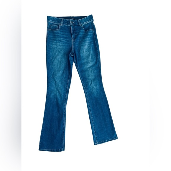Jones New York Denim - Jones New York Blue Flare Wide Leg Denim